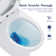 Tucson 26" Depth 1.1/1.6 GPF Siphonic Jet Dual Flush Elongated Compact One-Piece Toilet (Seat Included)