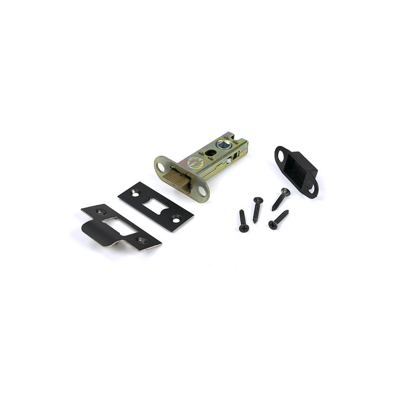 Polished Nickel 3" Heavy Duty Latch, Aged Bronze