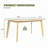 Dining Table, Kitchen Room Table For 6-1263088130