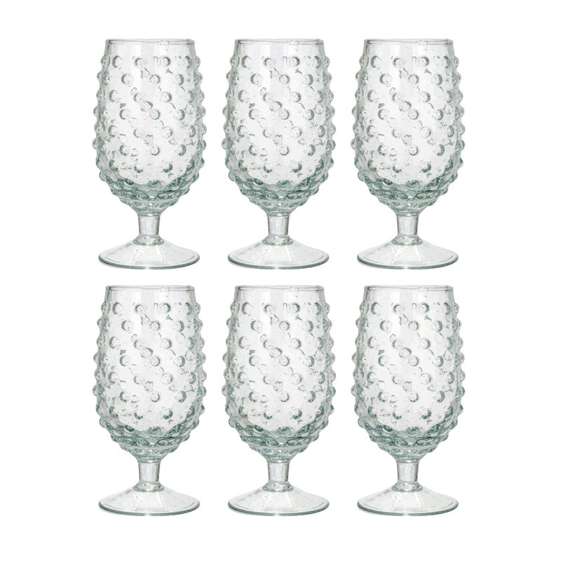 Verre à pied en verre Fabricilda