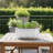 Permasteel Mini Planter W/Bracket, White-124310548