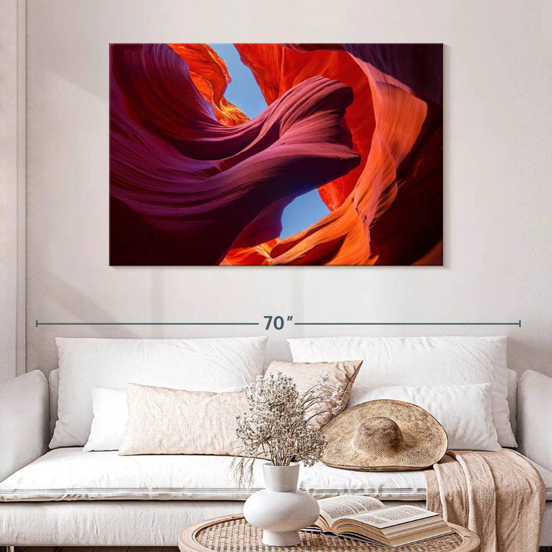 Courbe à Antelope Canyon, Arizona, H 32 po x l 48 po