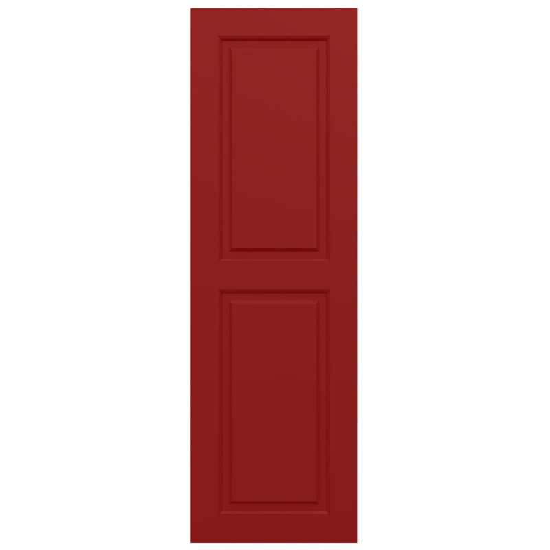Volets EnduraCore Composite, Rouge feu, L 15 po, H 55 po