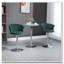 Adjustable Bar Stools Set of 2, Velvet Upholstered Kitchen Stool