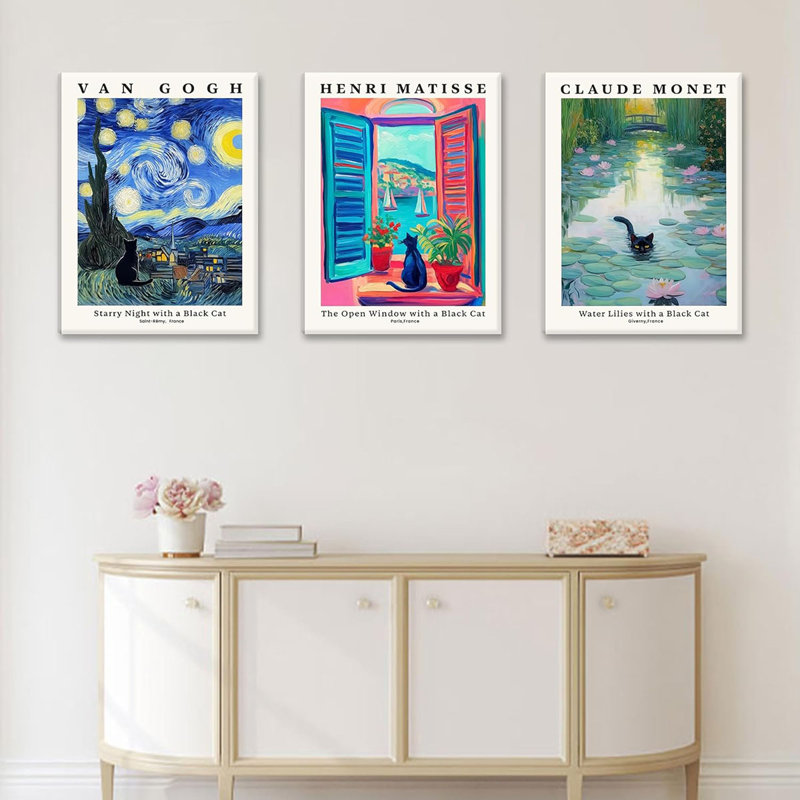 3 Piece Wrapped Canvas Print
