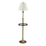 Club Tray Table Floor Lamp