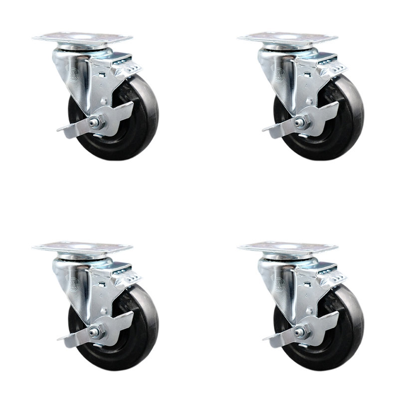 Hard Rubber Caster