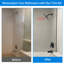 Remplacement de l'ensemble de garniture de robinet de douche, bras de douche, poignée de douche et bec de baignoire Moen-117199910