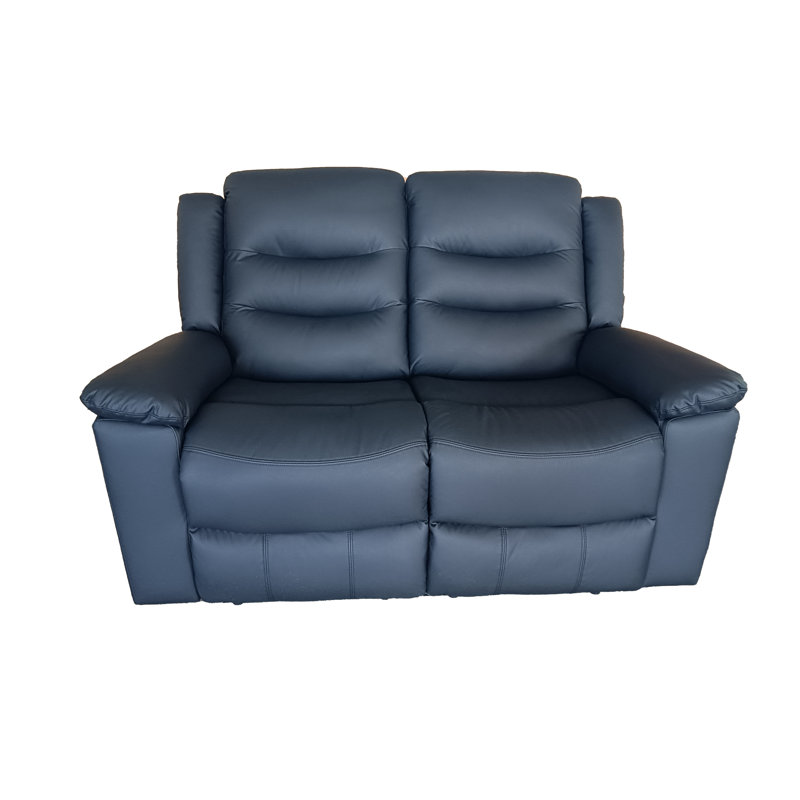 RENATA A/S Leather Recliner Recliners, 2, 103cm H x 107cm W x 53cm D