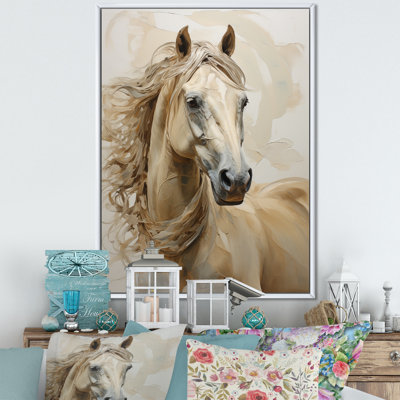 Portrait de cheval sophistiqué I