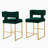 Modern Fashion Counter Height Bar Stools with Unique Square Open Backres-2122435066