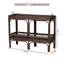 Console à deux niveaux en rotin Granger-128999140-128999142-128999145