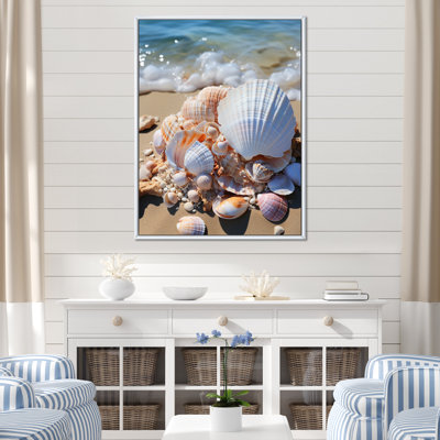 «Beach Photo Seashell Beauty VII - Animals», reproduction sur toile
