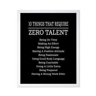 10 Things That Require Zero Talent