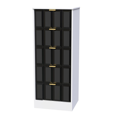 Arnesto 45cm W Manufactured Wood Bedside Table