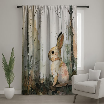 Rideaux et rideaux occultant Collage Forest