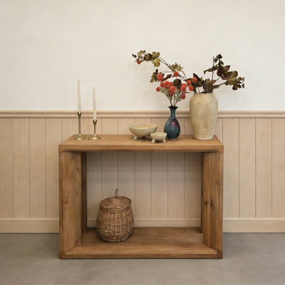 Retro Minimalist Console Table