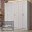 Armoire de rangement en bois Hokku Designs-815593226