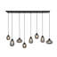 Jay 8 - Light Black Kitchen Island Pendant