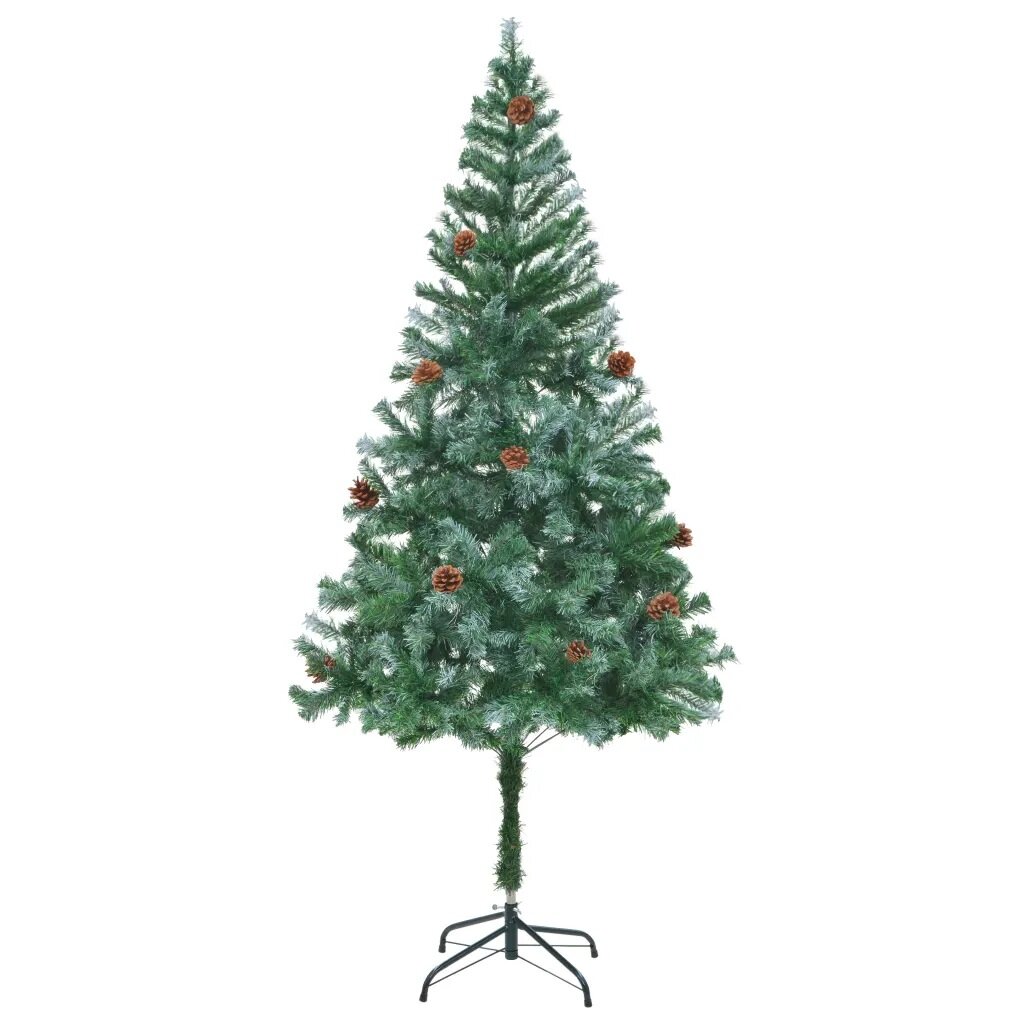 Künstlicher Weihnachtsbaum 152 cm Grün mit Ständer