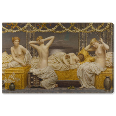 Art, art rétro, toile tendue, galerie tendue, une nuit d'été