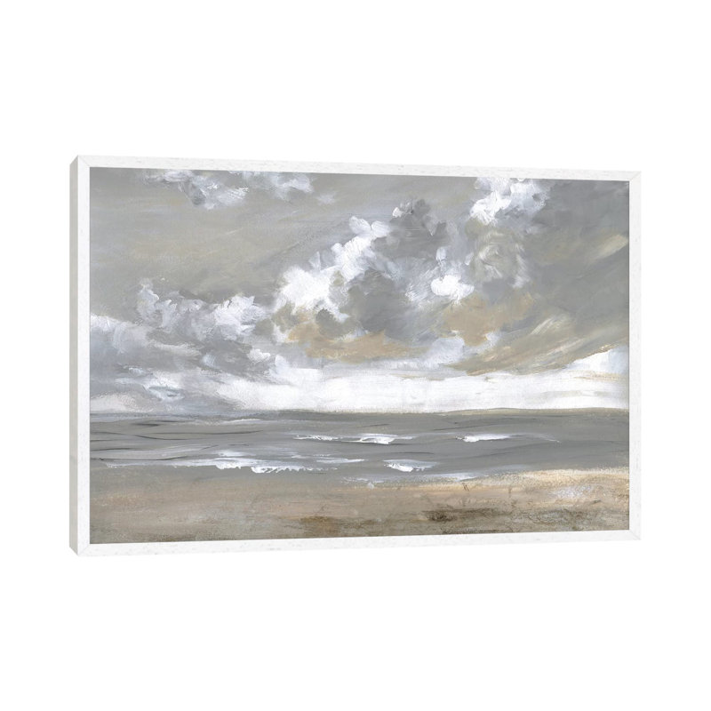 Windswept - Print on Canvas, 66.04 cm H x 45.72 cm W, White Framed