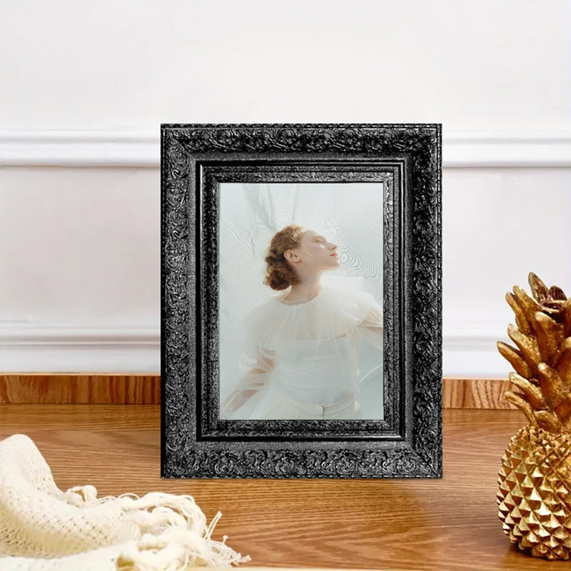 Cadre 5 po x 7 po noir 3 pièces pour présentation de photos de mariage, Black, 3