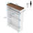 31.5'' H x 19.69'' W Utility Cart with Wheels-90545259