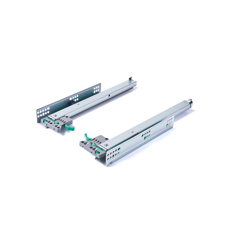 TUHOME UNDER MOUNTING SOFT CLOSE DRAWER SLIDE 22" L