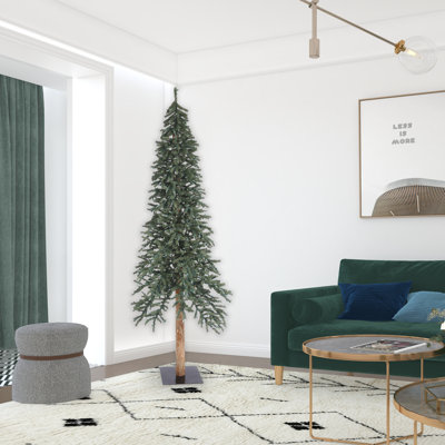 Arbre de Noël artificiel pin vert 8 pi Natural Bark Alpine