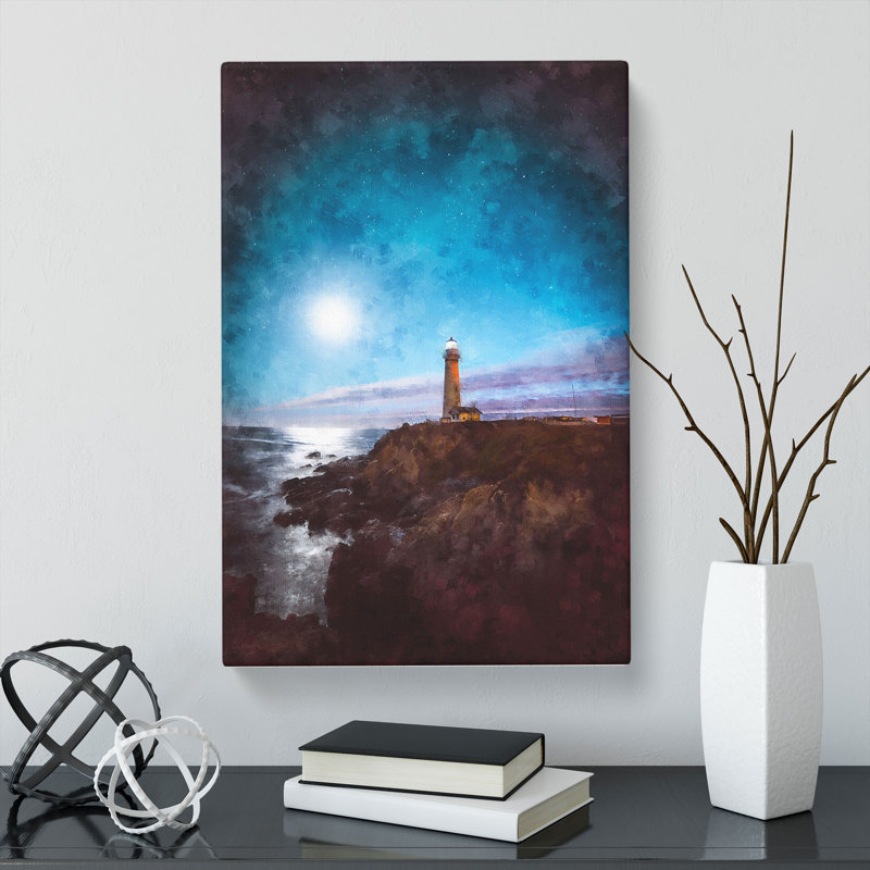 Pigeon Point Lighthouse - Wrapped Canvas, 50cm H x 35cm W x 3cm D