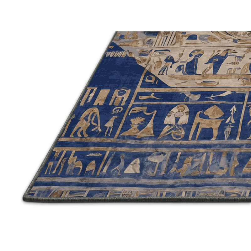 Tapis gris soyeux et moelleux, Carré 5 pi