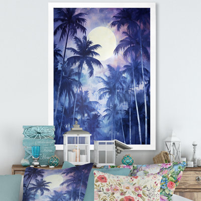 " Indigo Mystical Plam Tree Magic Impressions II "