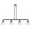 Luminaire suspendu linéaire à 4 lumières pour îlot de cuisine Morin-32986446-32986452-32986455