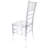 Clear Resin Pro-Clear Unassembled Chiavari Chair, 4 Chair Bundle By Chivari
