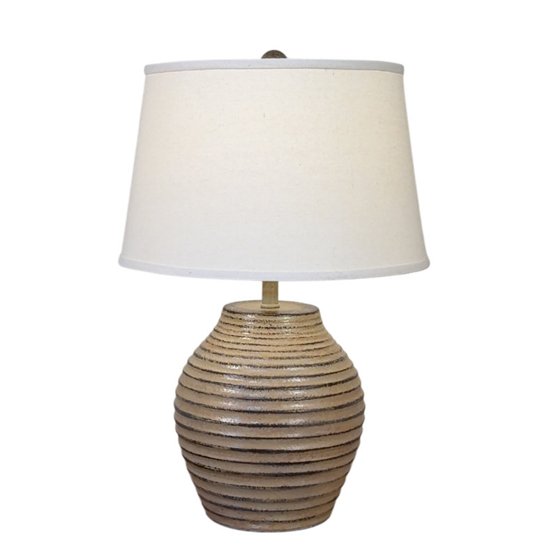 Lampe de table rustique