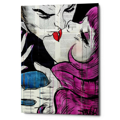 Epic Graffiti 'Passion Pop' By Loui Jover, Canvas " Passion Pop " by Loui Jover