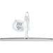 iDesign 58740 Shower Squeegee, 12 in Blade, 7-1/2 in OAL, Clear