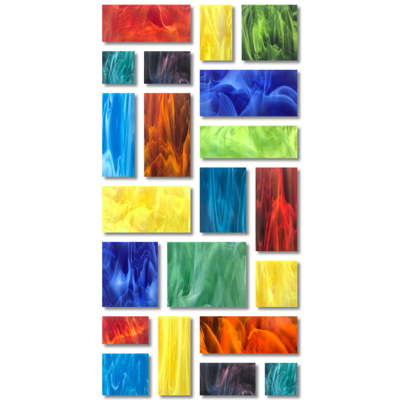 Intrepic Glass Wall Sculpture