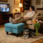 Repose-pieds rembourré en flanelle avec repose-pieds Athiste-1662927492