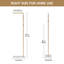 Moesley Metal Freestanding Coat Rack-35648742