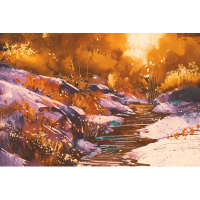 Autumn Forest - Wrapped Canvas Print
