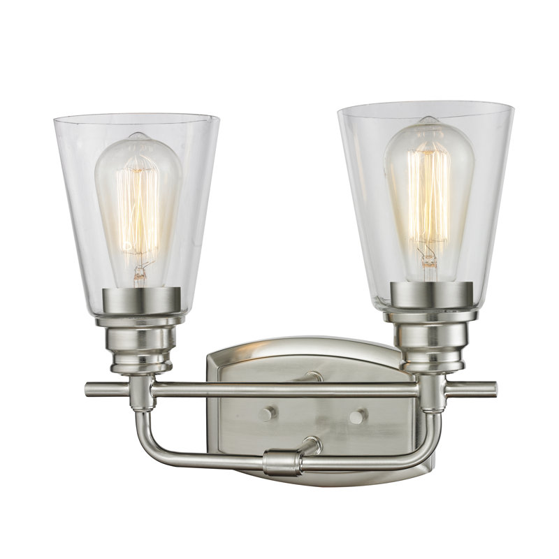 Jantz 2 - Light Vanity Light, Brushed Nickel