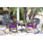 Starner 2 - Person Patio Conversation Set with Cushions-248589671-248589695