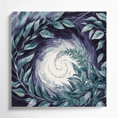 Art mural sur toile Botanical Tradescantia