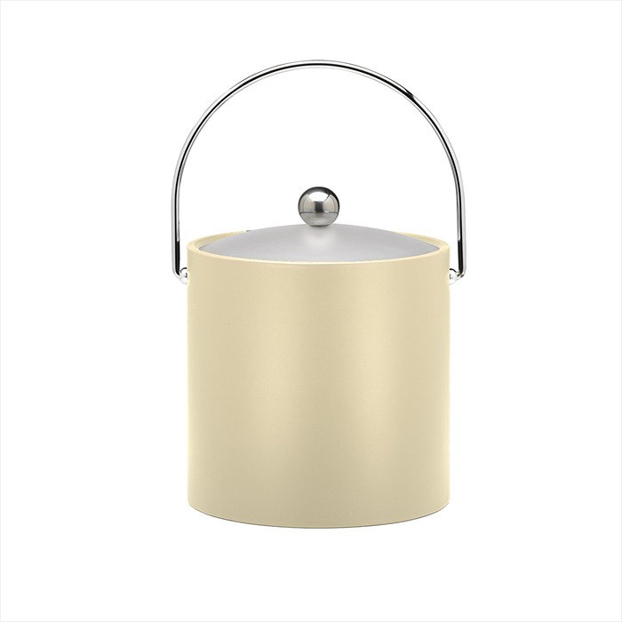 Haowen Plastic Ice Bucket, Gold