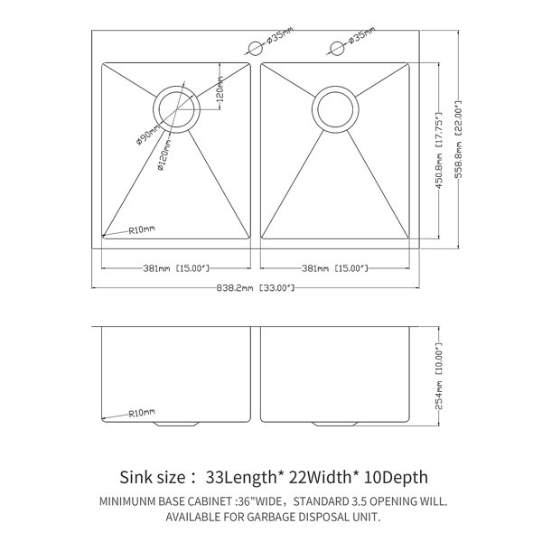 Dimensions du produit