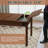 63 x 40 Inch Board Game Table with Removable Top
