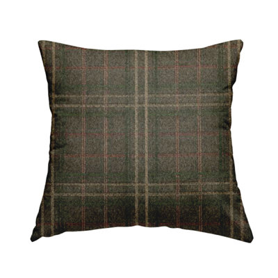 Kirkbride Plaid Square Cushion