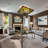 13.8" 2-light Semi Flush Mount Ceiling Light